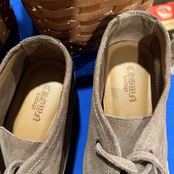 Beautiful Crown Vintage MAC Suede Wedge Boots. - Picture 2 of 10